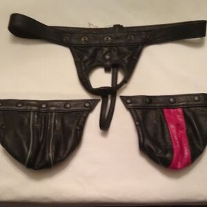 Leather Thong 3 pieces #22